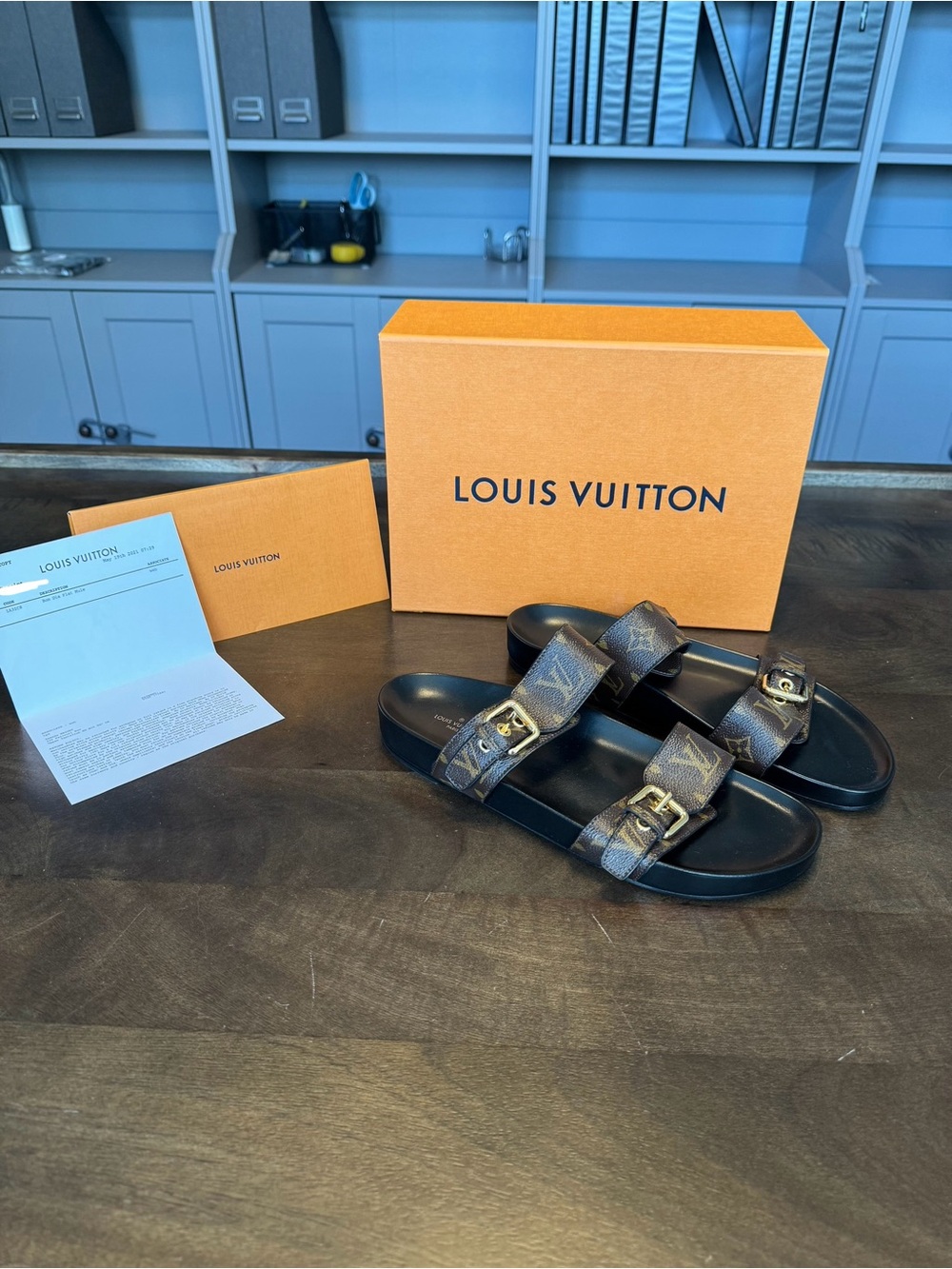 Louis Vuitton Bom Dia Flat Mule